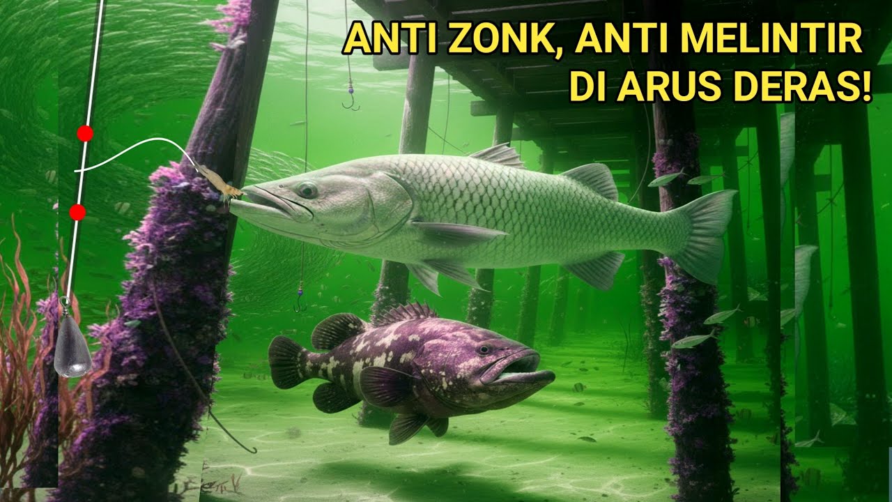 Teknik Dasaran ... Rangkaian pancing dasaran paling jitu!