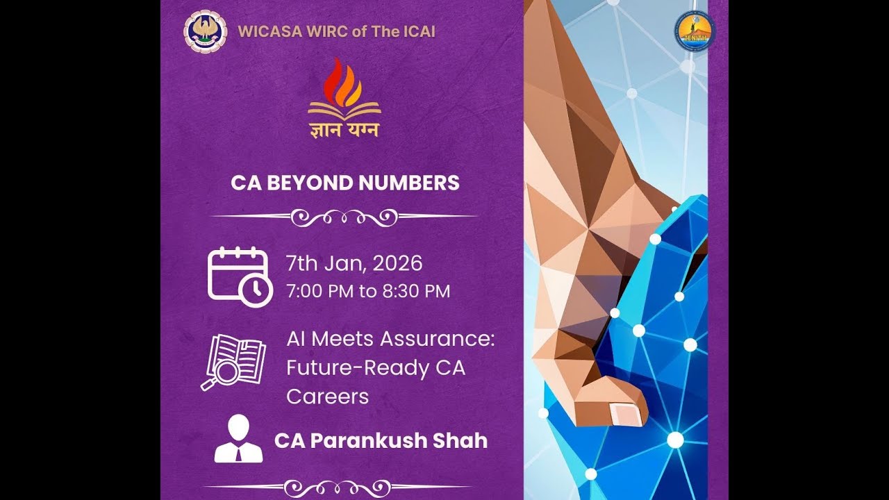 CA Beyond Numbers Careers in Tech, Cyber & Consulting 7th Jan 26