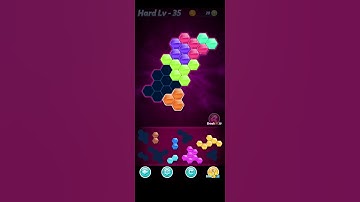 Block! Hexa Puzzle~Turmoil A block 5 to 9 levels level-35