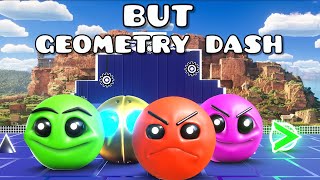 I Remade the Minecraft Movie Trailer But in 3D Geometry Dash Animation