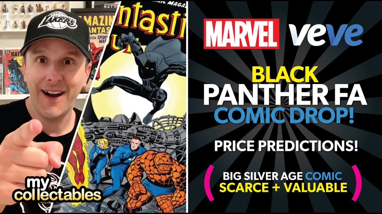 Veve Black Panther First Appearance Comic Drop! Fantastic Four #52 Price  Predictions!