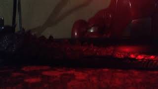 godzilla tail glowing stop motion