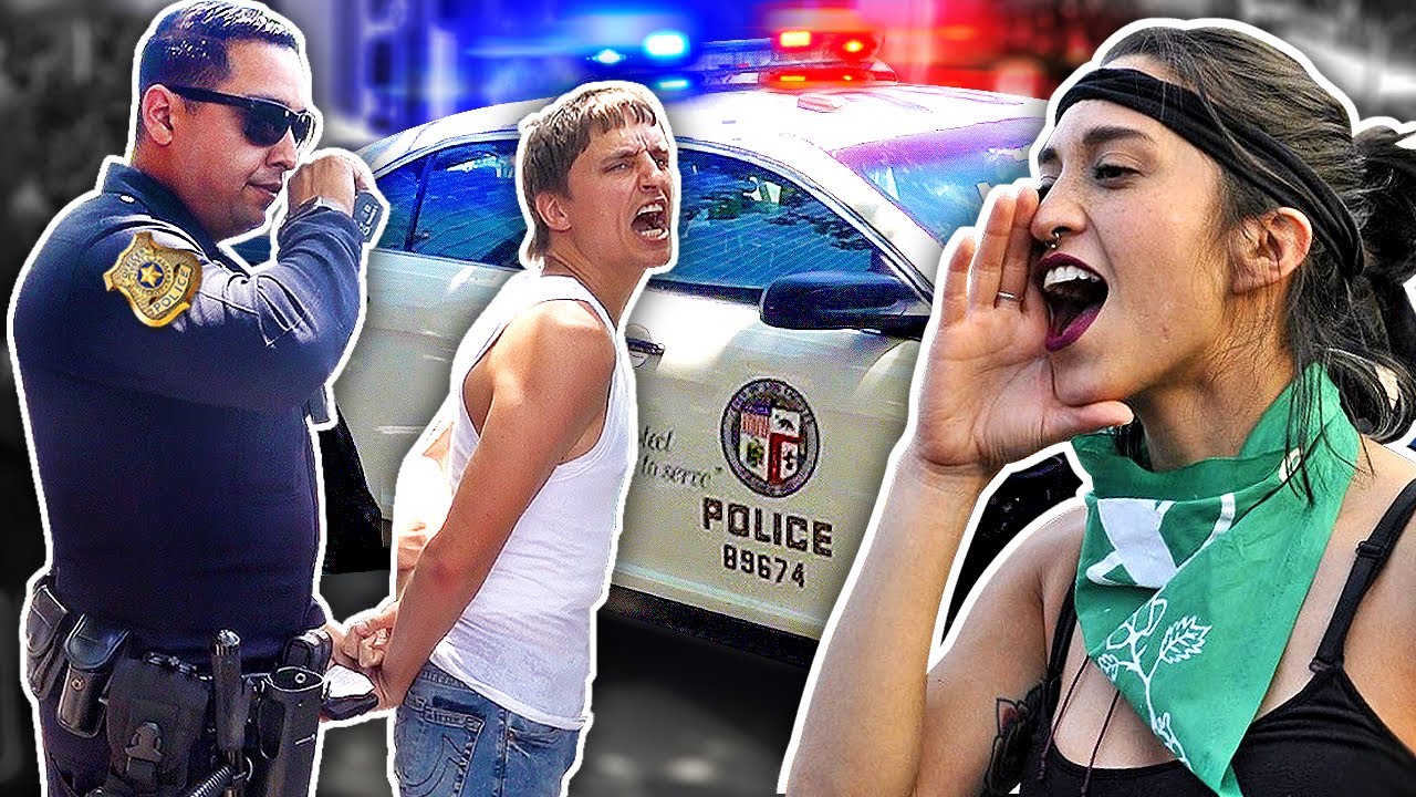 I got ARRESTED at a Women's March!