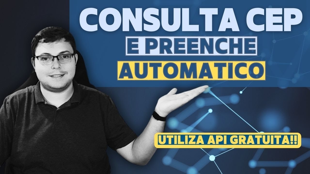 Preencher campos de endereço AUTOMATICAMENTE digitando apenas o CEP com ...