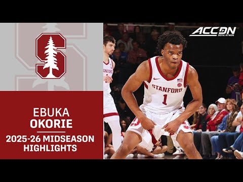 Stanford F Chisom Okpara Midseason Highlights | 2025-26 ACC Men's Basketball