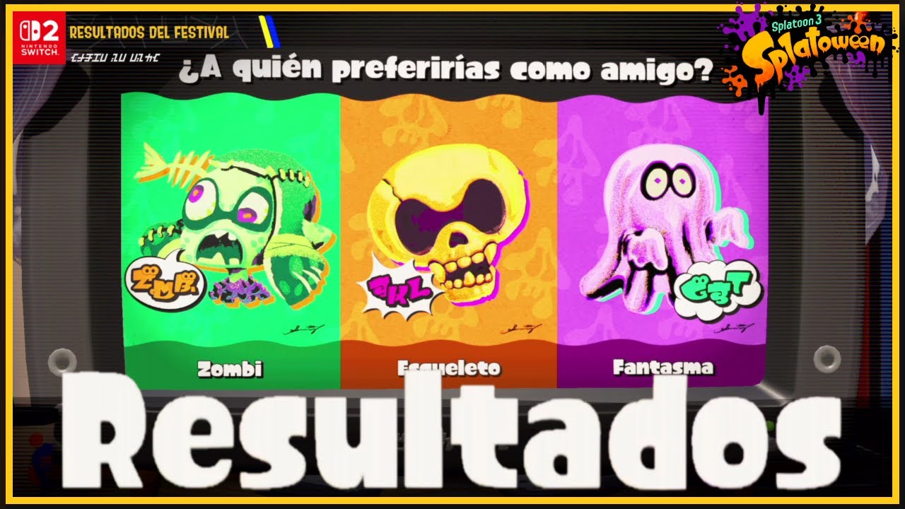 🔴РЕЗУЛЬТАТЫ SPLATFEST | SPLATOON 3: SPLATOWEEN 2025: Лучший друг? ПОБЕДИТЕЛЬ! SWITCH 2🎮