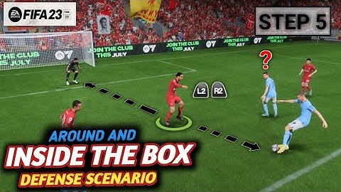 The most crucial area of the pitch you need to defend is your box and here is how_FIFA 23