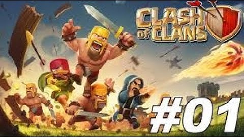 Clash of Clans - Gameplay Walkthrough  #1 - Tutorial (iOS, Android)Huzziprogaming