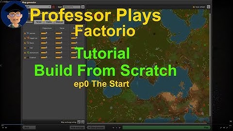 factorio Tutorial From Scratch ep0 The Start