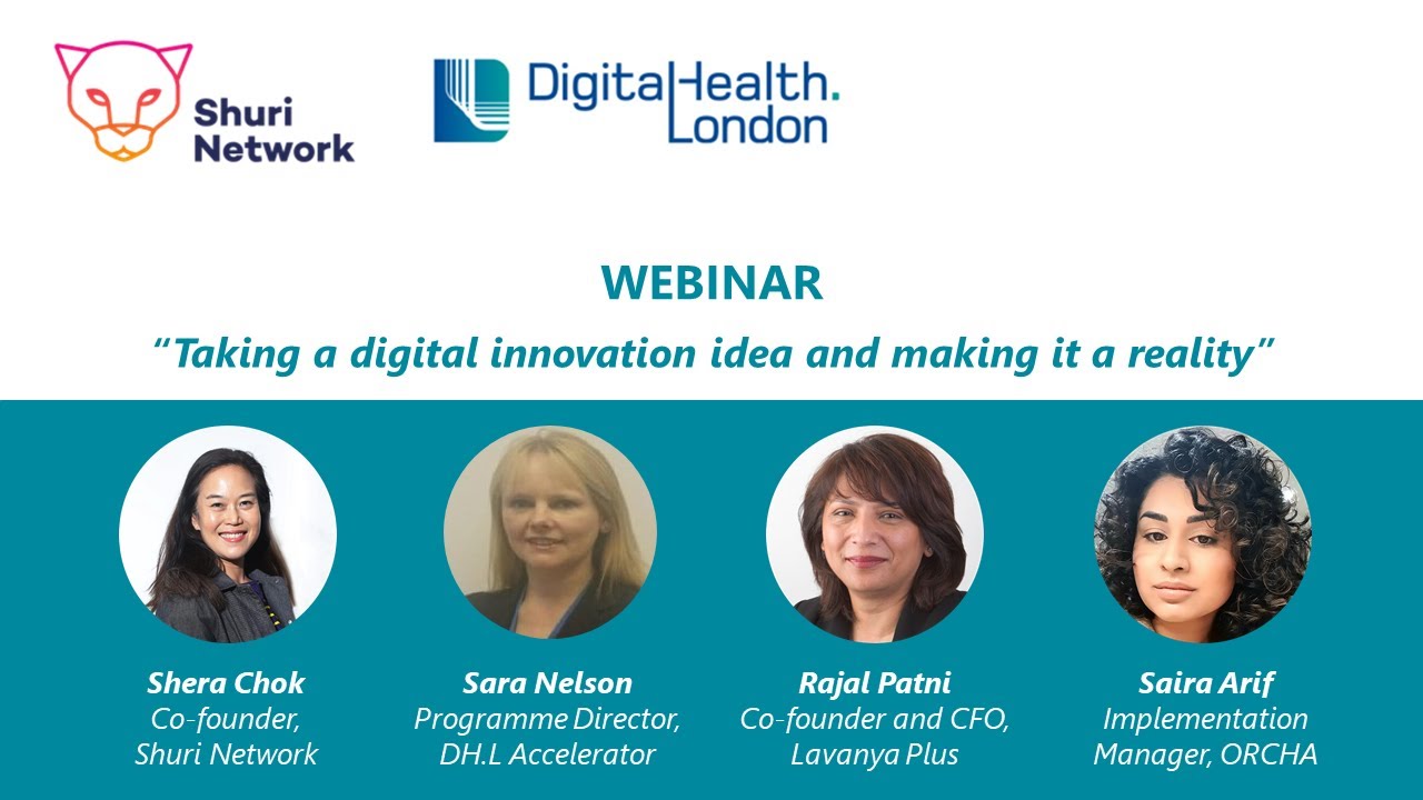 Shuri Network and DigitalHealth.London: Taking a digital innovation ...