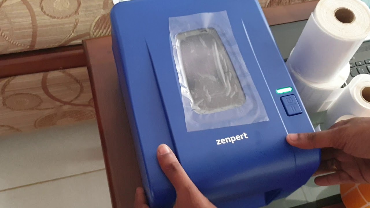 tvs zenpert barcode printer