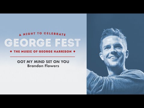 Brandon Flowers - Got My Mind Set On You Live At George Fest