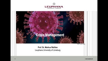 Crisis Management: An Introduction and Overview