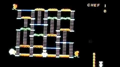 Burgertime Comparision Video V.2 (Atari 2600, 7800, Colecovision, NES, PS1, Intellivision versions)