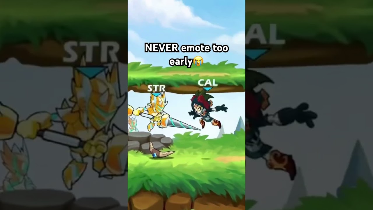 NEVER emote (celebrate) too early😭 