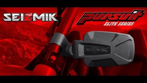 Seizmik Pursuit Side View Mirrors