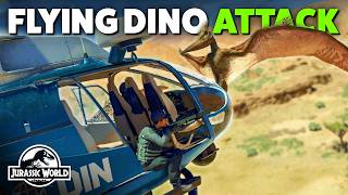 My Helicopter is UNDER ATTACK! — Jurassic World: Evolution 3 — Campaign (#4)
