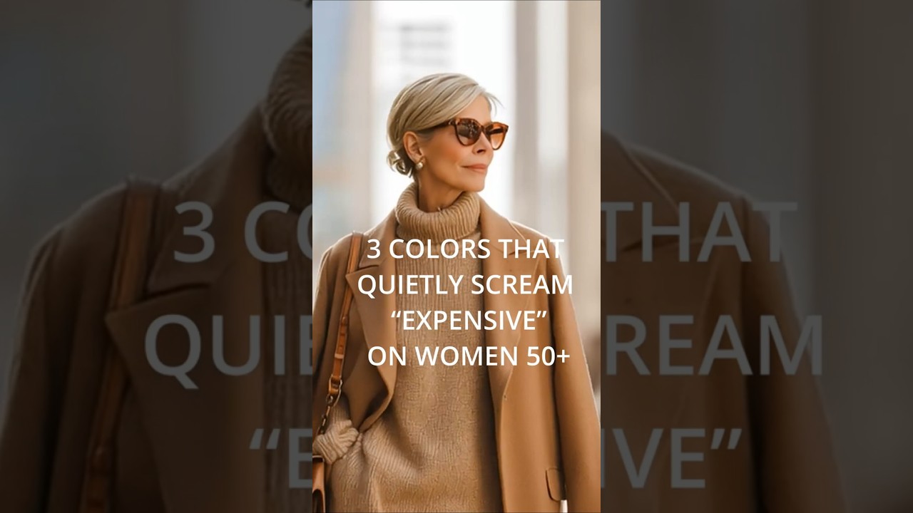 3 Fashion Colors That Quietly Scream “Expensive” on Women 50+ ✨