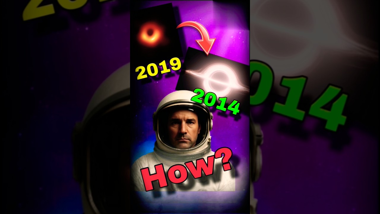 Interstellar ne 5 saal pehle black hole kaise dekh liya? 😳 #shorts #interstellar #blackhole