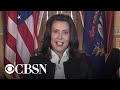 Michigan Governor Gretchen Whitmer speaks out about "depraved" kidnap plot