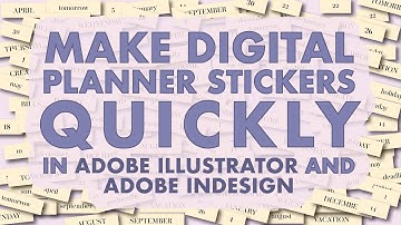 How to Make Stickers Quickly Using Adobe InDesign and Adobe Illustrator