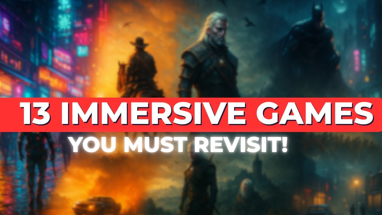 13 Insanely Immersive Open World Games to Play While You Wait for GTA 6 🚀🔥