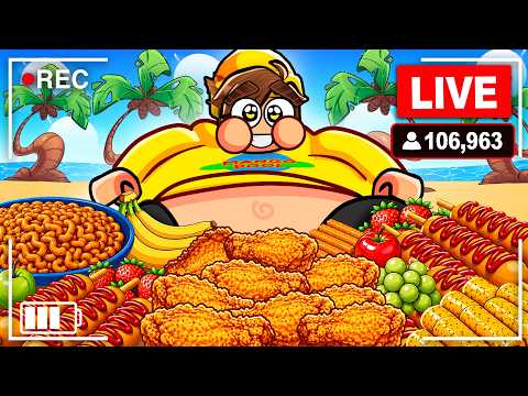 Roblox STREAM A MUKBANG!