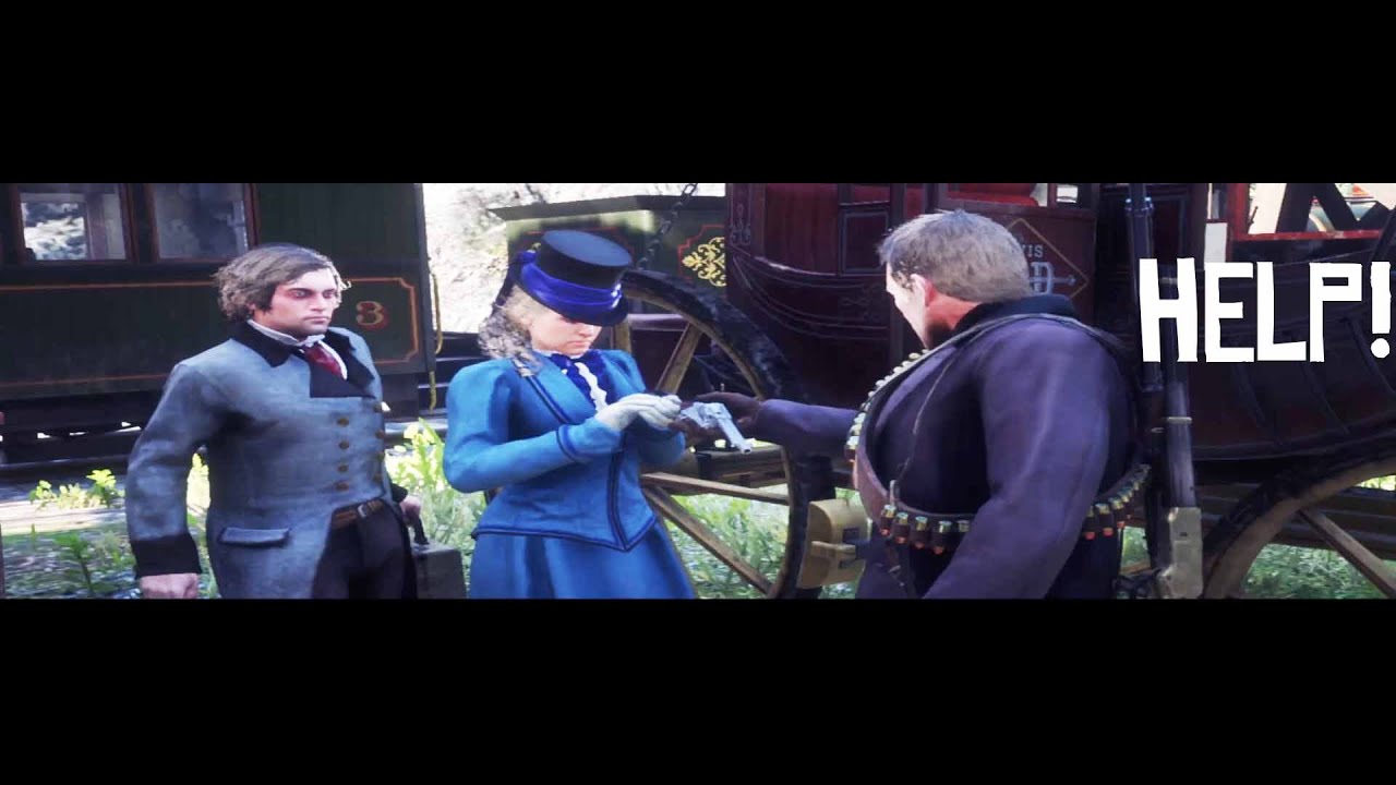 Crazy Train Escape Mission – Beau & Penelope | RDR2 - YouTube