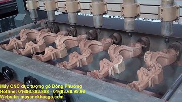 Máy đục tượng gỗ giá rẻ, đục tượng gỗ 4D tại Dĩ An, Bình Dương