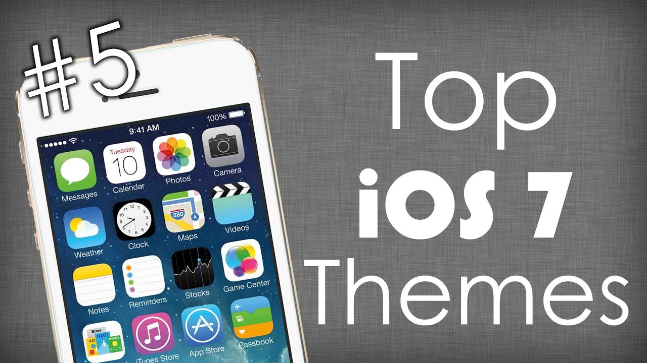 Top iOS 7 Cydia Themes #5: A Circle Theme! (Circles7)