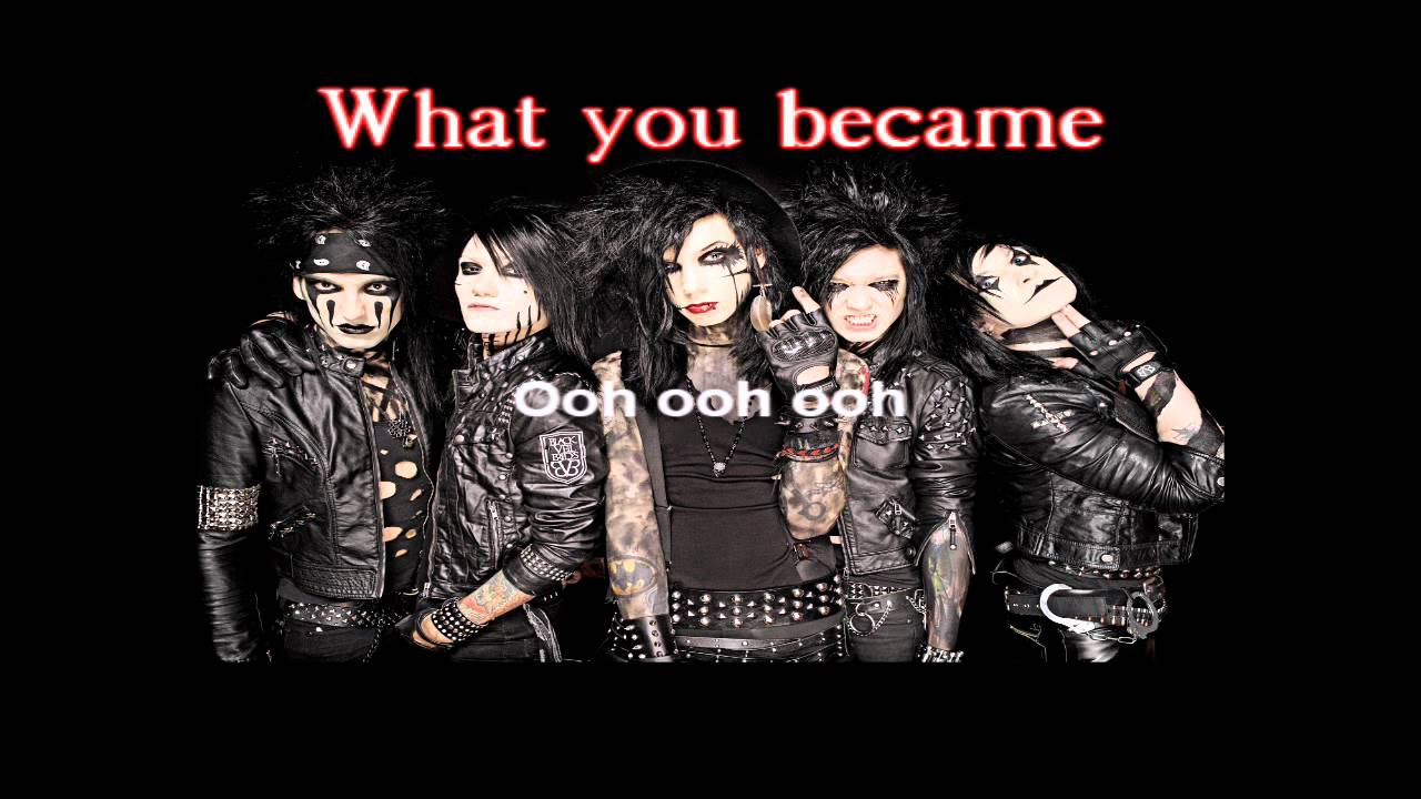 Black Veil Brides All Your Hate (with lyrics on screen!!) YouTube