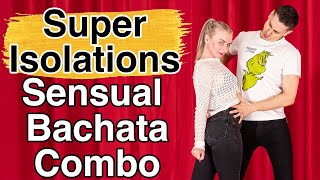 Super Isolations Combo | Advanced Sensual Bachata Combo Tutorial | by Marius&Elena