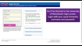 Off campus access: e-Journals A-Z list