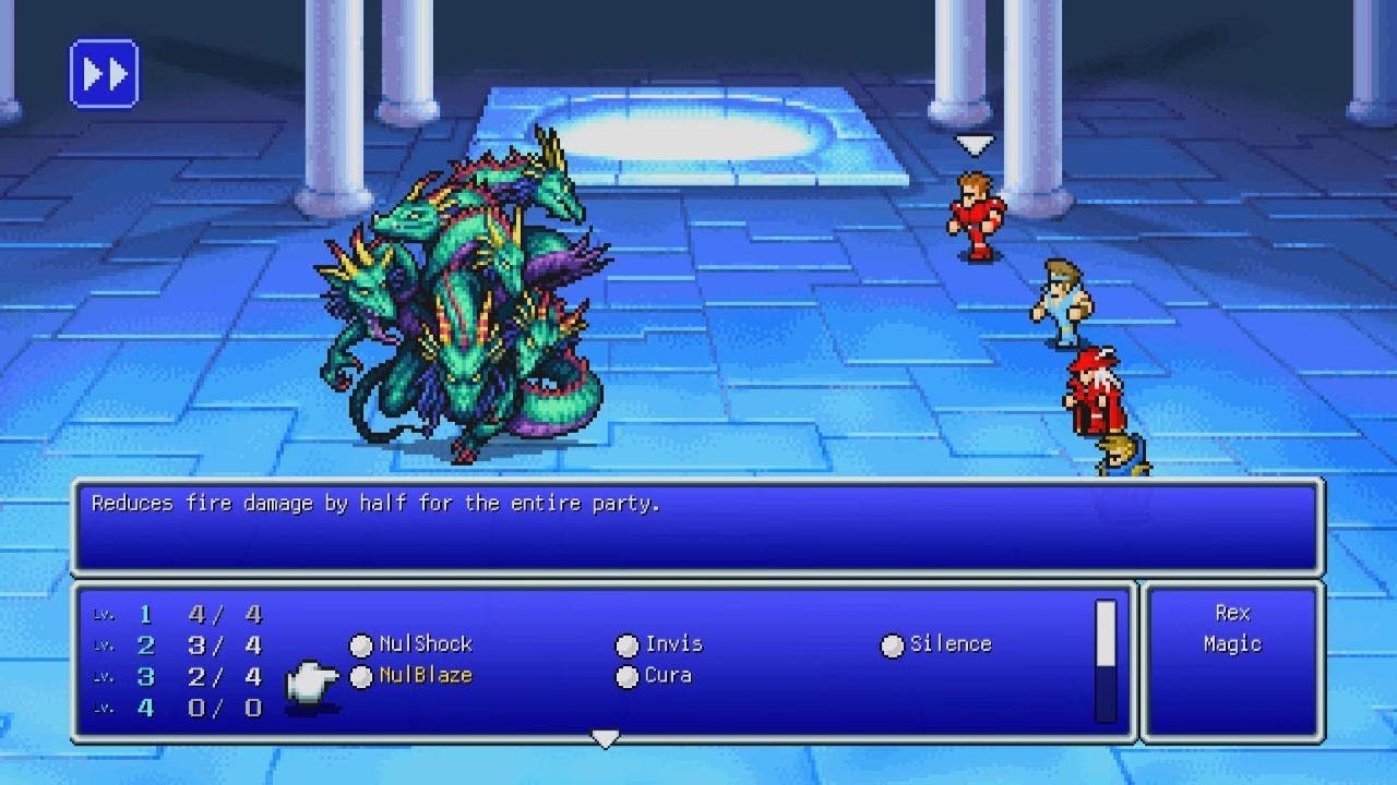 Final Fantasy 1 Pixel Remaster - TIAMAT Boss Fight!
