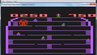 King Kong - Atari 2600 - Emulador Softvcs 0.01A