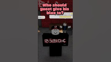 Who will guest donate to? #shorts #blockate #gaming #donate #roblox #foryou #blux
