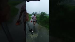 मौज कर दी | बकचोदी |india vlog village funny viral trending rain masti viral shorts fun