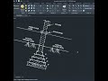 Column Footing Detail Drawing in AutoCAD 🏗️ | Civil Engineering Footing Design, Footingstepbystep#2d