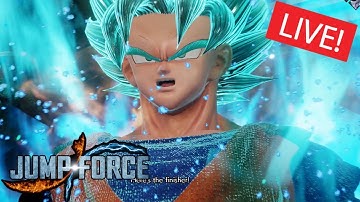 JUMP FORCE OPEN BETA LIVE STREAM! You choose the Characters!
