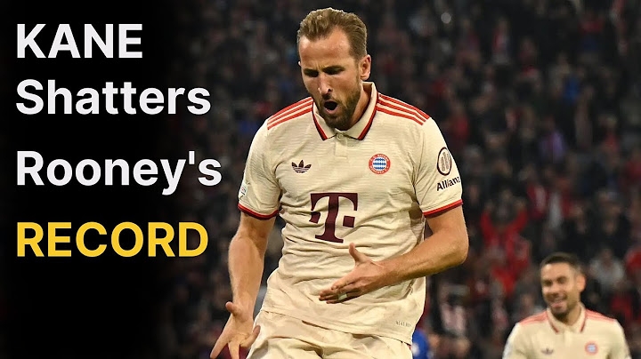 Harry Kane Shatters Rooney's Record with 4 Goals for Bayern!