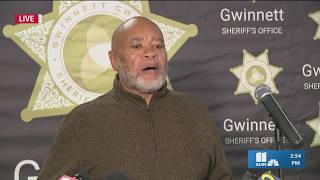 Gwinnett Police news conference on capture of New York murder suspect