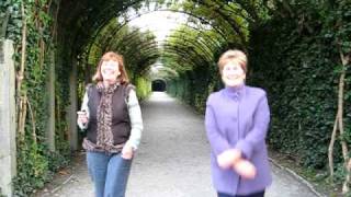 Mum & Liz in the Mirabell Gardens