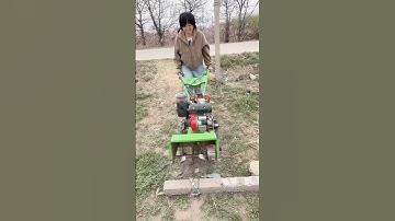 Microtillage Diesel 4WD Rotary Tillage Rotary Tillage Weeding and Ditching machine