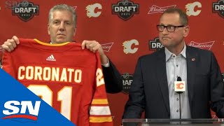 Flames Select Matthew Coronato With 13th Overall Pick At NHL Draft