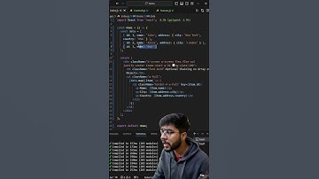 Optional chaining to avoid errors. #coding #programming #javascript #reactjs #uiux