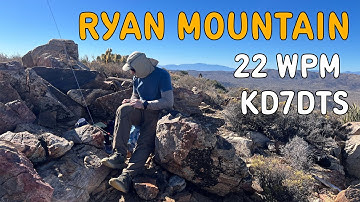 Try to Decode: KD7DTS on Ryan Mountain (Audio Only, full activation)