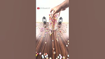 🌈 Beads Rolling Backward | Hypnotic Calming ASMR Flow