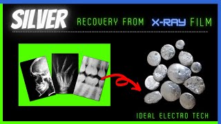 Silver recovery from xray film with house hold chemicals