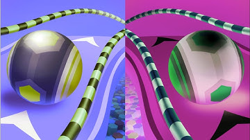 Action Ball vs Reverse Gameplay Ball Colour Run walkthrough , iOS Android New Update ( part : 476 )