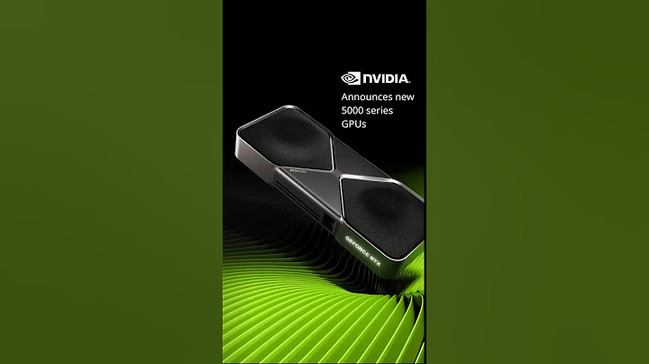 New NVIDIA 5000 series GPUs Announced at CES 2025